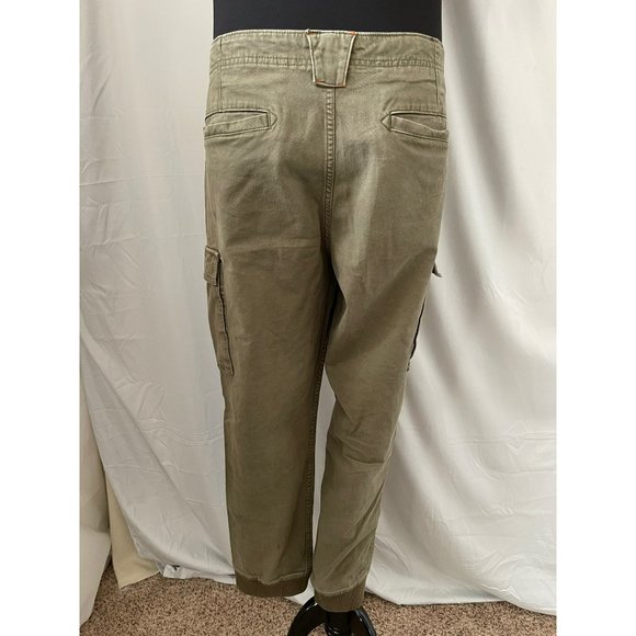 Saint Johns Bay Army Green Khaki Outdoor Cargo Joggers - Picture 3 of 10
